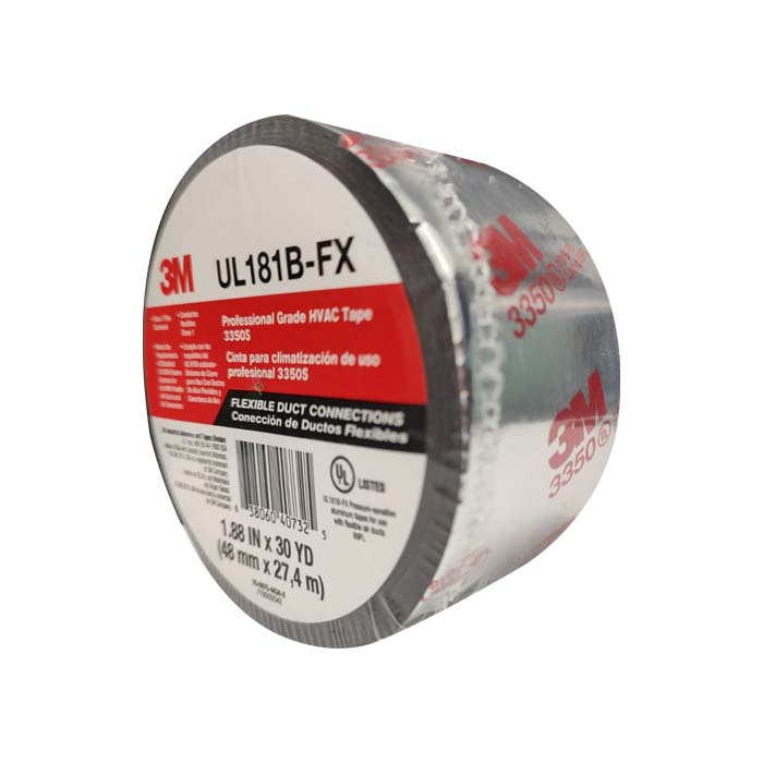 CINTA SELLADORA ALUMINIO 27.4 MTS 1.88" PARA DUCTO 3350-S 3M 3M 