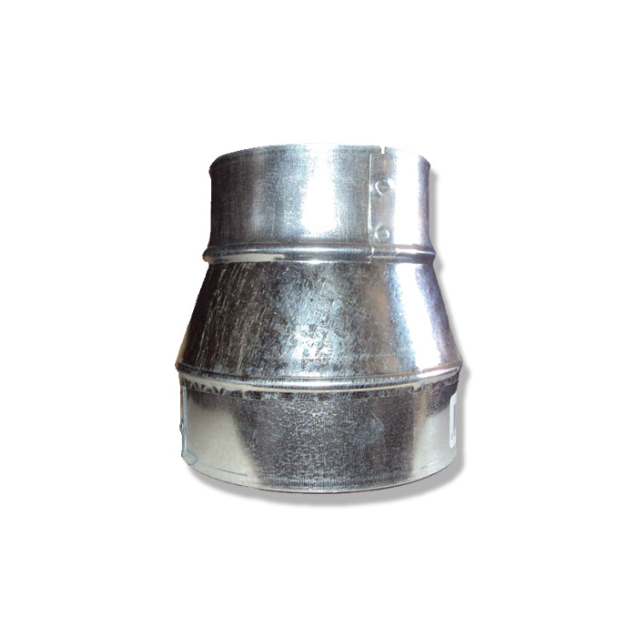 REDUCCION CONCENTRICA ACERO GALVANIZADO 5" A 4" SISTEMA DE VENTILACION MM40054 ACR