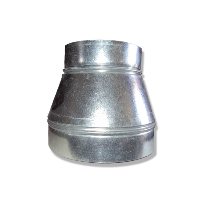 REDUCCION CONCENTRICA ACERO GALVANIZADO 7" A 5" SISTEMA DE VENTILACION MM40075 ACR