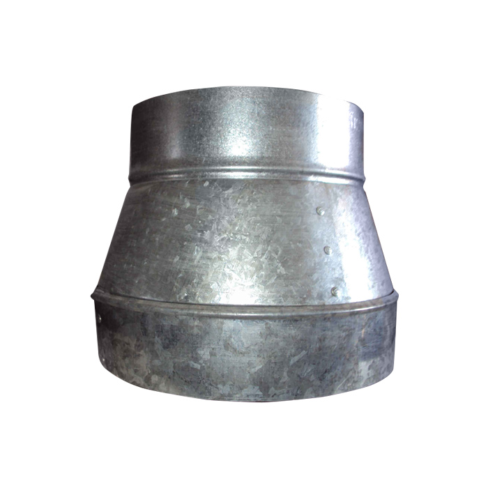 REDUCCION CONCENTRICA ACERO GALVANIZADO 9" A 7" SISTEMA DE VENTILACION MM40097 ACR