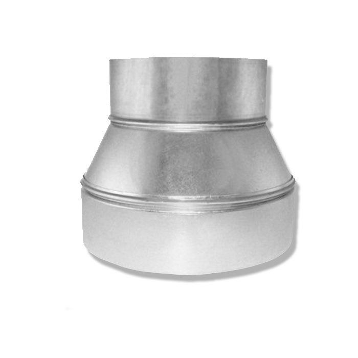 REDUCCION CONCENTRICA ACERO GALVANIZADO 16" A 12" SISTEMA DE VENTILACION MM4001612 ACR