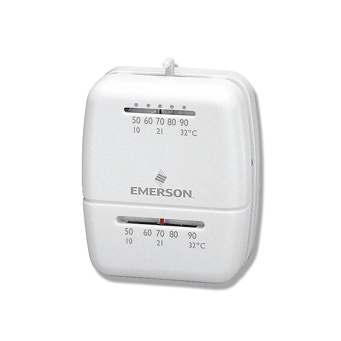 TERMOSTATO ANALOGO 24 V CALOR ENCENDIDO (ON-OFF) 50 A 90°F CALEFACCION 1C20-101 1C20-101 EMERSON
