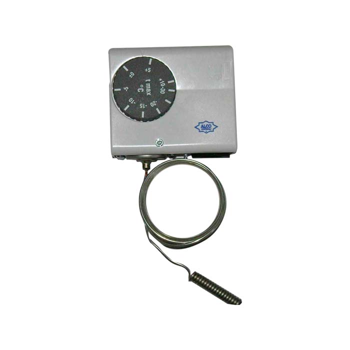 CONTROL TEMPERATURA REFRIGERACION 120-220 V -30° A 10°C CON BULBO TS1-E2A ALCO CONTROLS