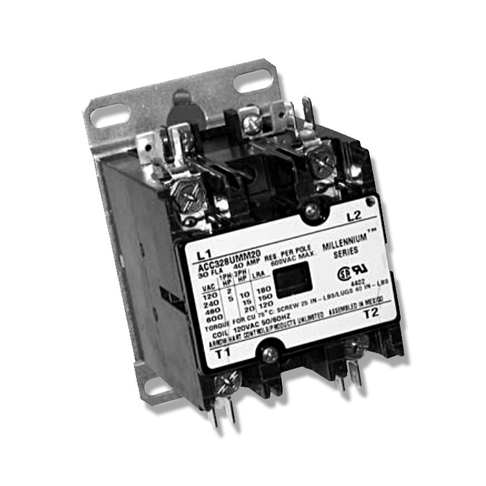 CONTACTOR 2 POLOS 40 AMP 24 V 60525 MARS