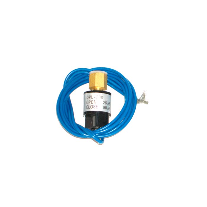PRESOSTATO ENCAPSULADO BAJA PRESION ABRE 25 PSI CIERRA 80 PSI 24-240 V 1/4"F COMPRESOR QPL-200 QUALITY