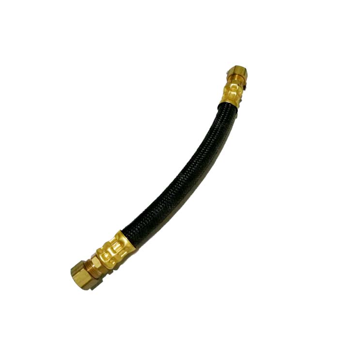 MANGUERA AGUA 0.20 MTS 1/2"F X 1/2"F PLASTICO REFORZADO UNION TUBO VU-B20 GENERAL
