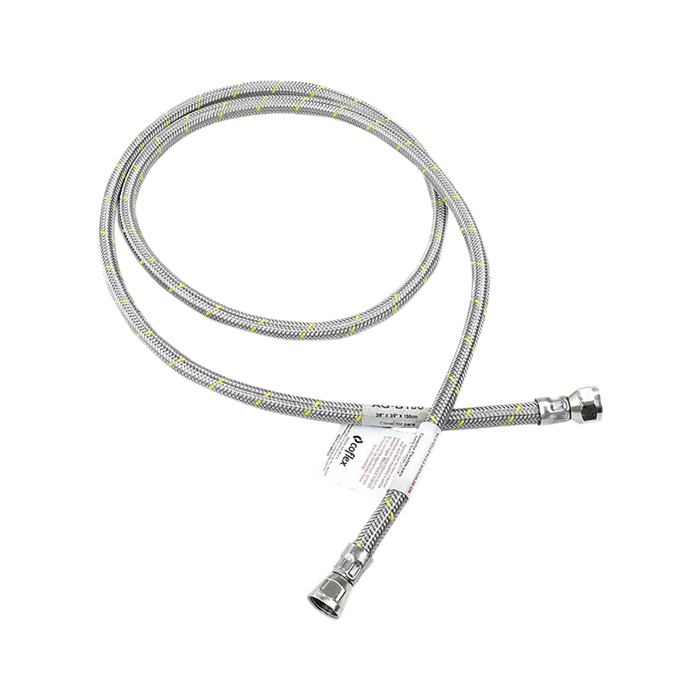 MANGUERA GAS 1.20 MTS 1/2"F X 1/2"F ACERO INOXIDABLE USO COMERCIAL AG-Q48 COFLEX