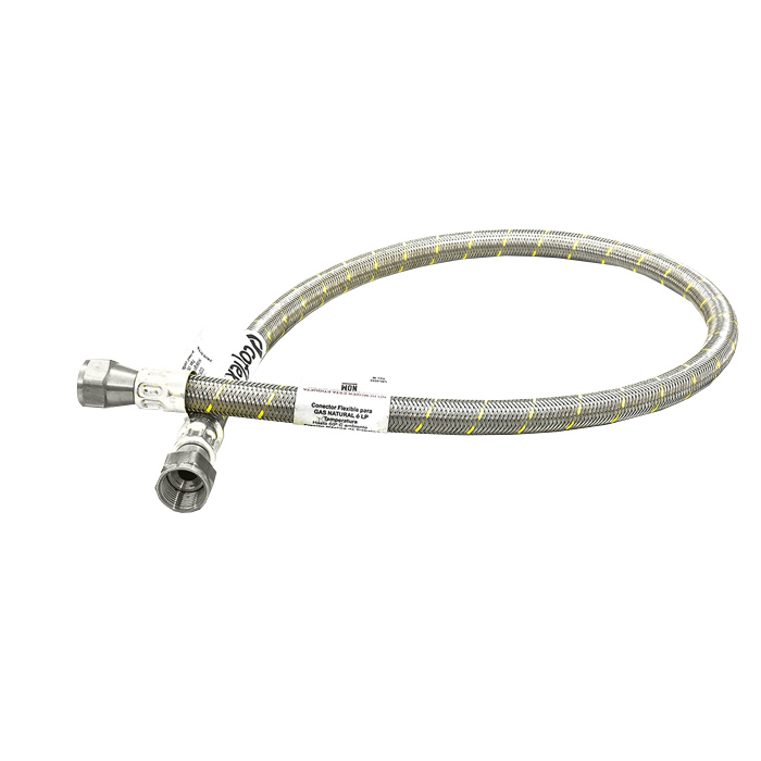 MANGUERA GAS 1.50 MTS 1/2"F X 1/2"F ACERO INOXIDABLE USO COMERCIAL AG-Q60 COFLEX