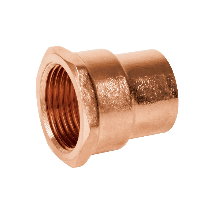 CONECTOR COBRE A FIERRO 2 1/8"S ROSA INTERIOR TUBERIA 10351 MUELLER