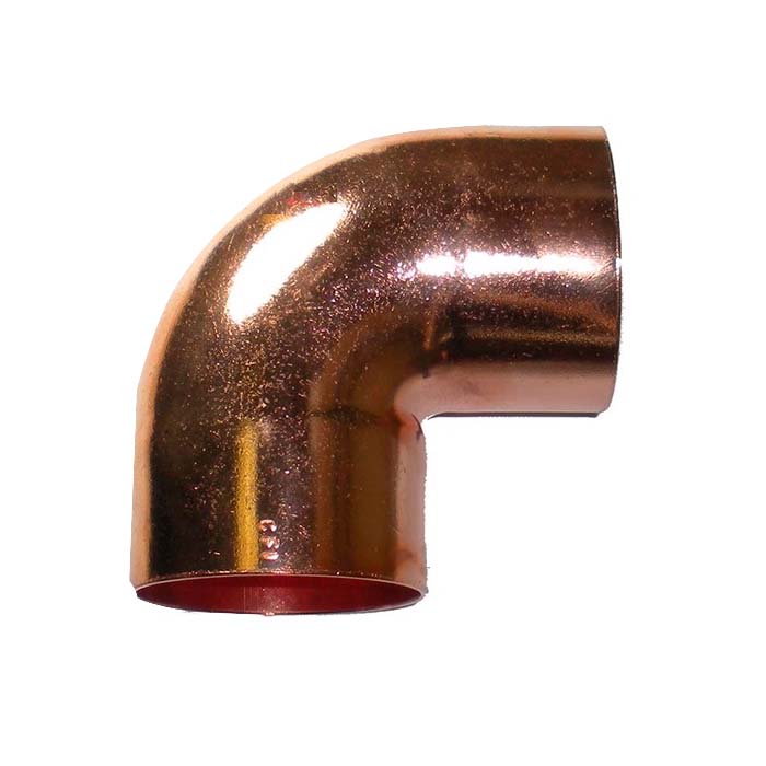 CODO 90° COBRE 2 5/8"S RADIO LARGO TUBERIA 90GRL2/58 GENERAL