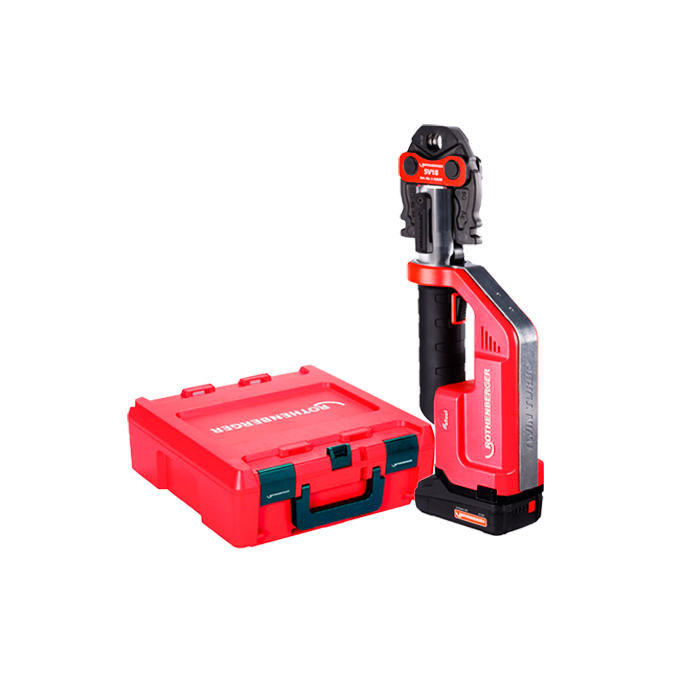 SELLADORA ELECTROHIDRAULICA TUBERIA 1/4" A 1 1/8" REFRIGERACION JUEGO CON ESTUCHE ROMAX 1000002557 B