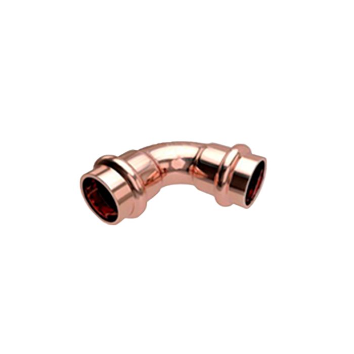 CODO 90° COBRE 1/4" CONEXIÓN RAPIDA TUBERIA MPA5002 0020001 MAXIPRO