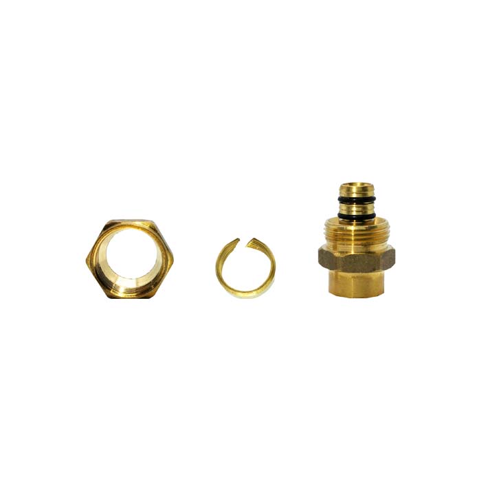 CONECTOR COMPRESION 3/8"F ROSCA INTERIOR TUBERIA PERT-AL-PERT ACR-F-38-FFL UFLEX 
