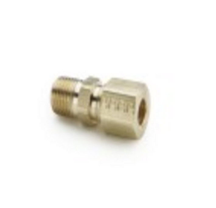 CONECTOR COMPRESION ALUMUNIO 1/4"GARBANZO 68C-4-4 PARKER