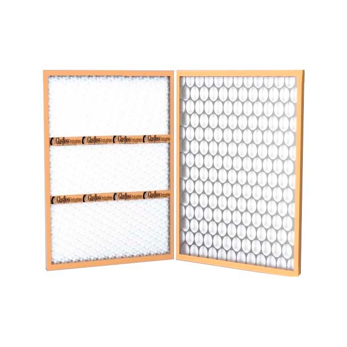 FILTRO AIRE DESECHABLE 16" X 24" X 2" FIBRA DE VIDRIO MERV 4 SISTEMA DE VENTILACION PTA16242 GLASFLOSS