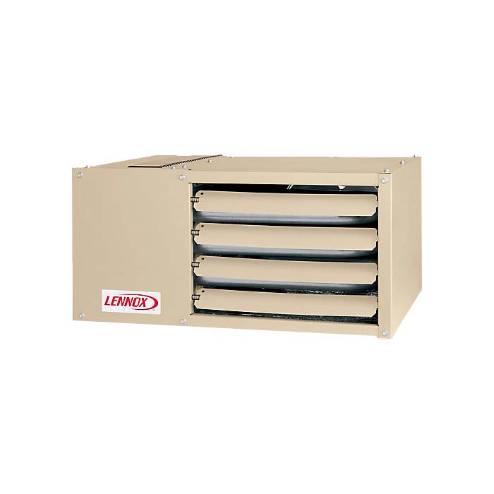CALEFACCION COLGANTE GAS NATURAL 45,000 BTUS 81% AFUE 115 V 1 ETAPA LOW PROFILE LF25-045A-1 40K87 LENNOX