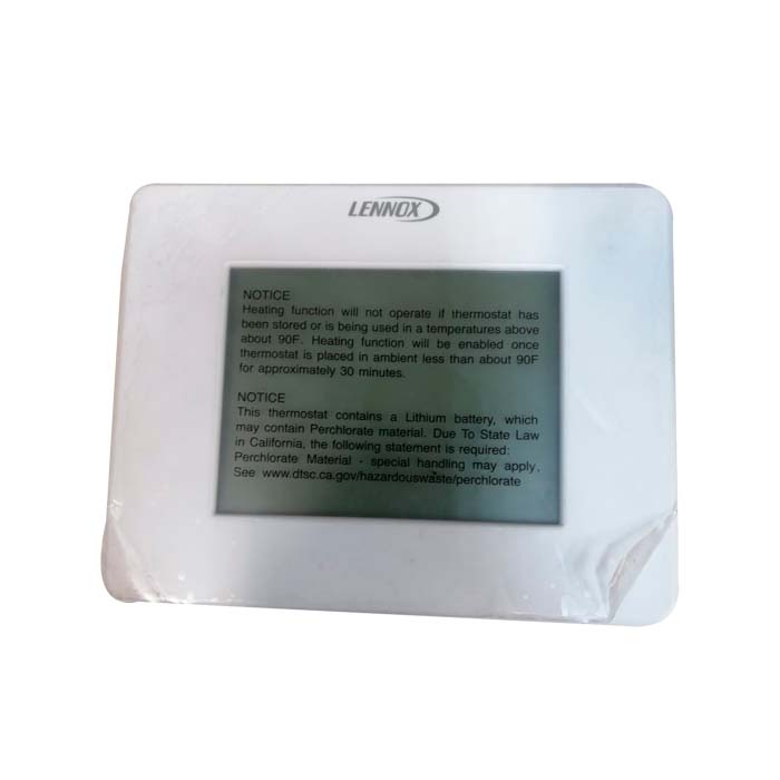 TERMOSTATO DIGITAL 24 V 4 CALOR/ 2 FRIO PROGRAMABLE 7 DIAS PANTALLA TACTIL AIRE ACONDICIONADO L7742U Y2081 LENNOX