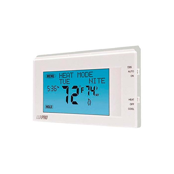 TERMOSTATO DIGITAL 24 V 2 CALOR/ 1 FRIO PROGRAMABLE 7 DIAS AIRE ACONDICIONADO P721UT JOHNSON CONTROLS