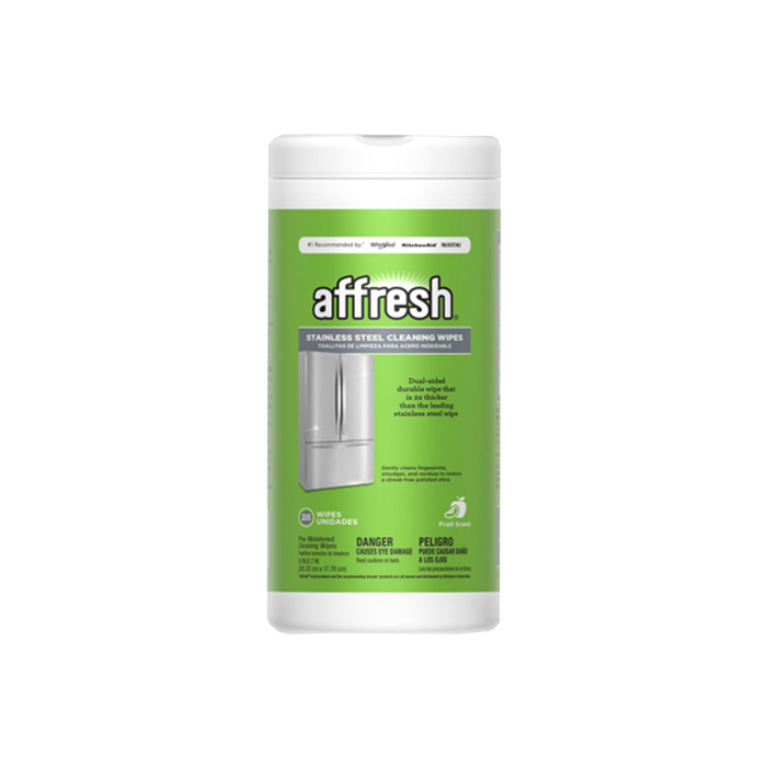 TOALLAS HUMEDAS LIMPIADORAS ELECTRODOMESTICOS ACERO INOXIDABLE 28 PIEZAS W10539769 AFFRESH