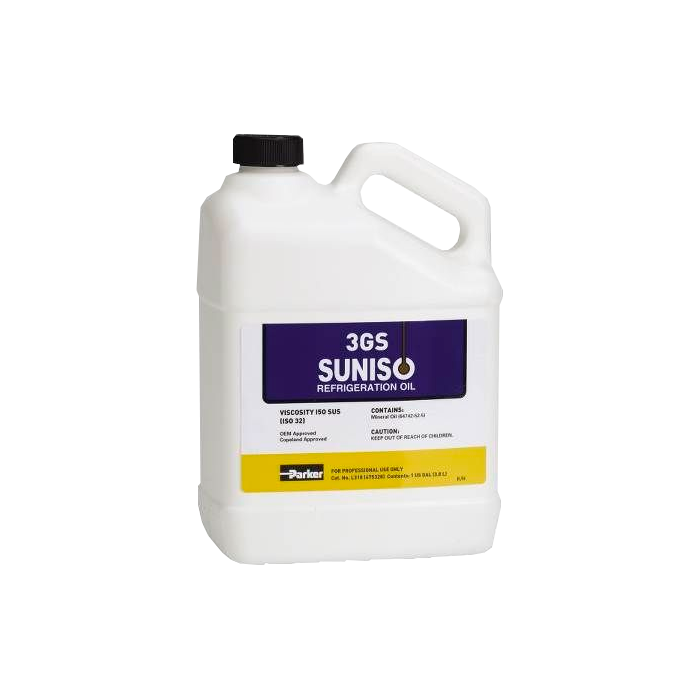 ACEITE MINERAL GALON 3.8 LITROS 150 SUS COMPRESOR REFRIGERANTES CFC Y HCFC L-318 B80-920 SUNISO