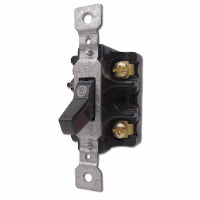 INTERRUPTOR ON-OFF 10 AMP 120 V USO GENERAL TL-1-M ARROW