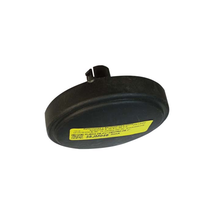 RUEDA DE 4½" CENTRO DE 1"