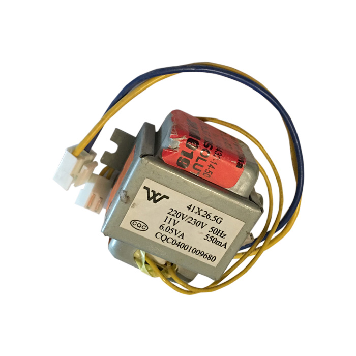 TRANSFORMADOR ELECTRICO 220 V 11 V 550 MA MINISPLIT 43110236 MIRAGE