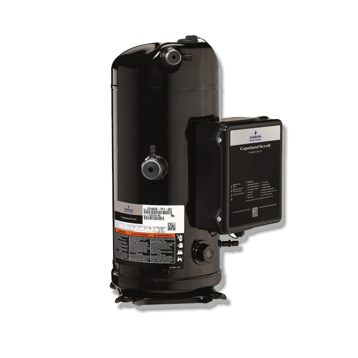 COMPRESOR ZF15K4E-TFD-551 5 HP R22-404A-507 MT/BT 460 V 3F SCROLL ROSCABLE COPELAND