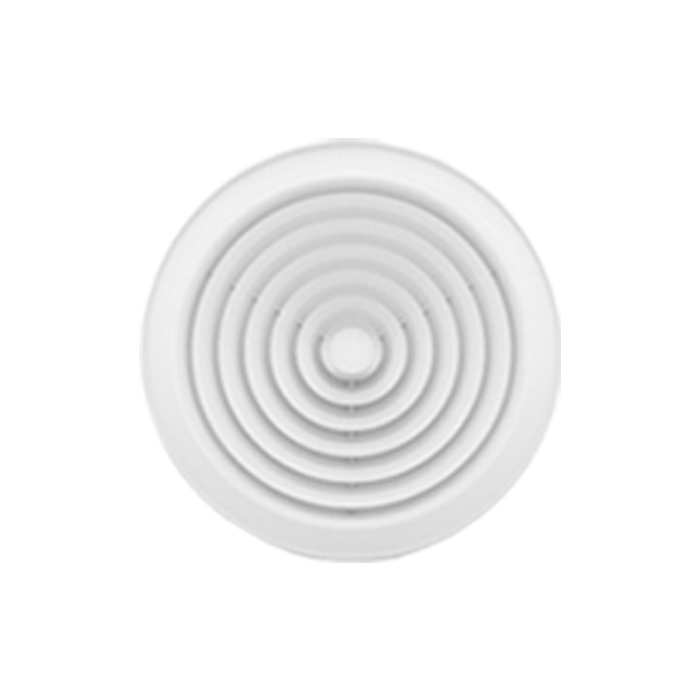 DIFUSOR INYECCION REDONDO 10" BLANCO ALUMINIO SISTEMA VENTILACION DRB10 NAMM