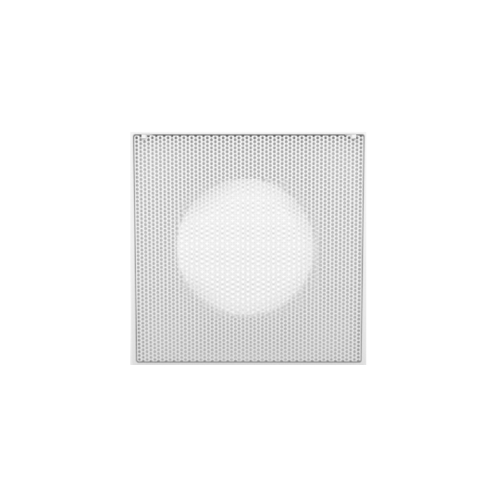 DIFUSOR RETORNO PERFORADO 24" X 24" CUELLO 16" BLANCO ACERO SISTEMA VENTILACION RP16 VERMONT