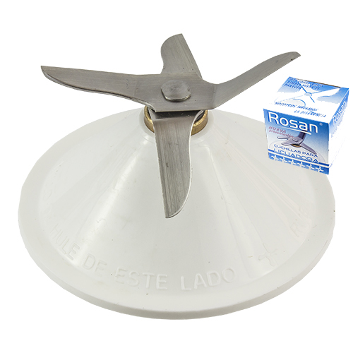CUCHILLA ACERO INOXIDABLE REMACHADO LICUADORA TX 2001 PHILIPS PHLI019 ROSAN 