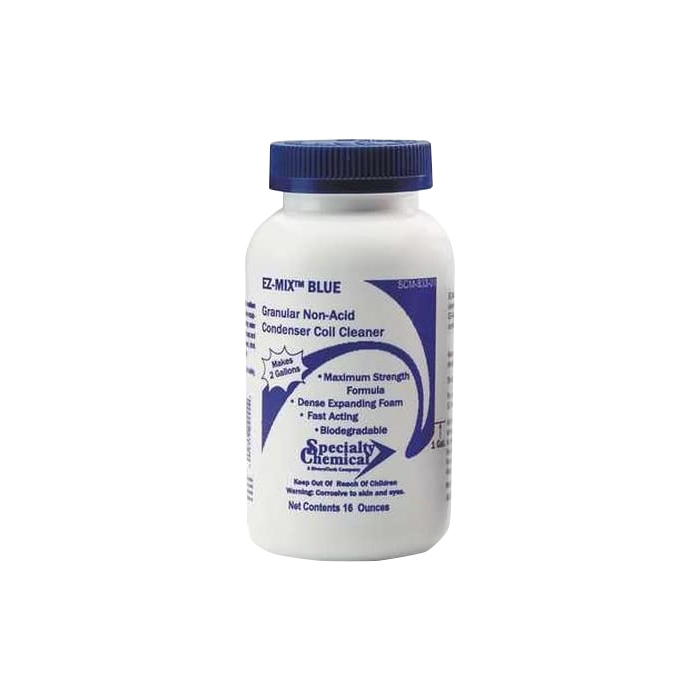 LIMPIADOR POLVO BOTELLA 16 OZ BIODEGRADABLE CONCENTRADO PARA 2 GALONES COIL CLEANER EVAPORADOR Y CONDENSADOR SCM-834-01 DIVERSITECH