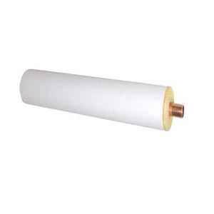AISLANTE FIBRA VIDRIO TRAMO 90 CM 3/4" X 1" ESPESOR (1/2" FIERRO) MEDIA CAÑA TUBERIA MCFV-1390 VITROFORM