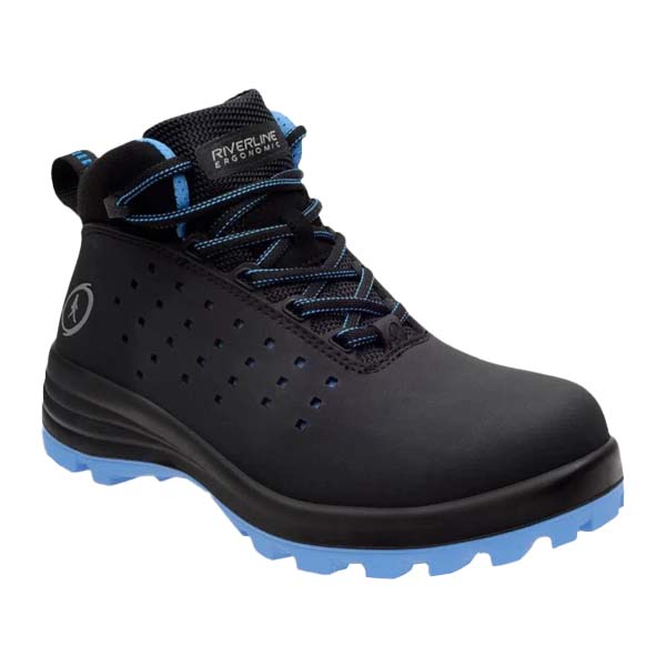 BOTIN DE SEGURIDAD CABALLERO NEGRO/AZUL TALLA 29 DIELECTRICO FRC-15A-T9 RIVERLINE ERGONOMIC