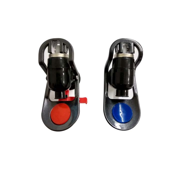 VALVULA PALANCA HEMBRA ROJA Y AZUL PAQUETE CON 2 ENFRIADOR DE AGUA DA20LB02 GENERAL
