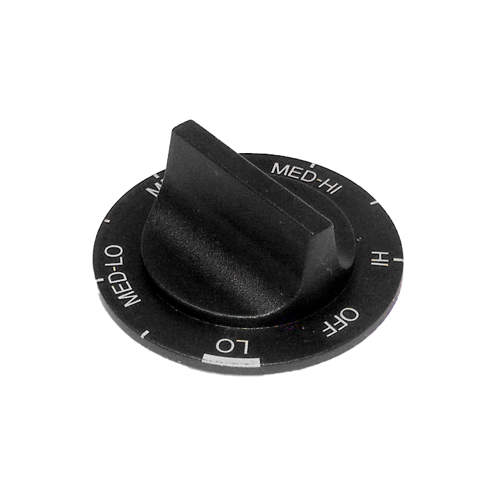 PERILLA PLASTICO PLATA 1/2 CAÑA 1 PIEZA ESTUFA WHIRLPOOL 3149983 WHIRLPOOL