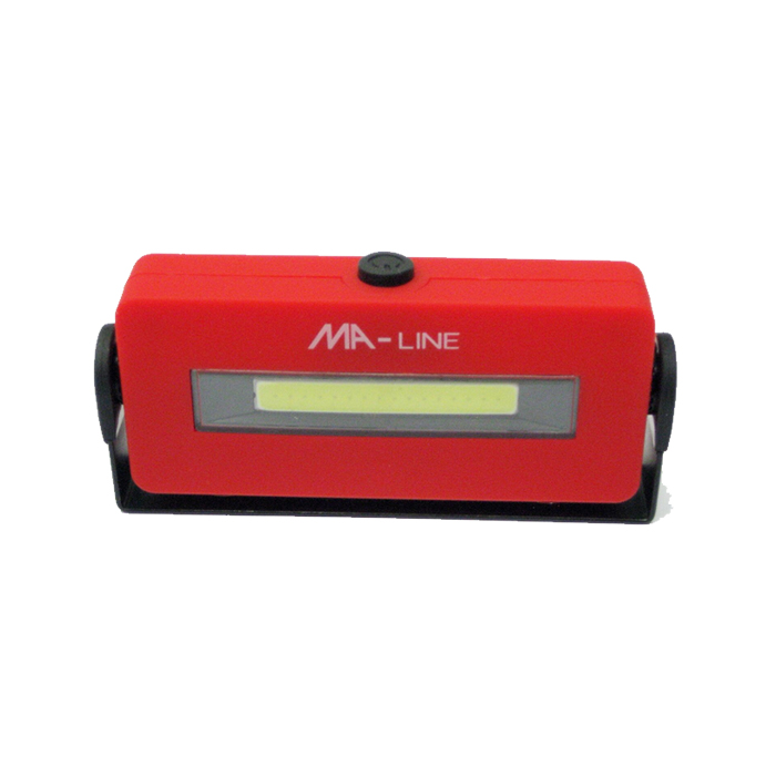 LAMPARA LED PORTATIL 3 FUNCIONES 1 LED COB USO GENERAL MA-FL1063C MA-LINE