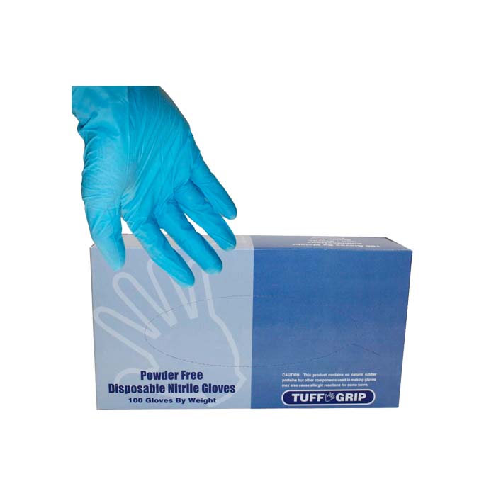 GUANTE MULTIUSOS LATEX TALLA L AZUL 100 PIEZAS 43-20WN/L 23010 DIVERSITECH