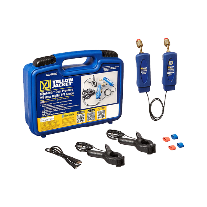 MEDIDOR DIGITAL DOBLE PRESION REFRIGERACION Y67002 YELLOW JACKET