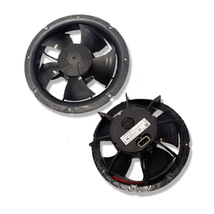 MOTOR 22 W 230 V 1F 1700-2500 RPM CCW 50°C BALERO ASPA 172 MM 5 ALABES SIN CONECTOR EVAPORADOR W1G172-EC91-33 2028010121 BOHN