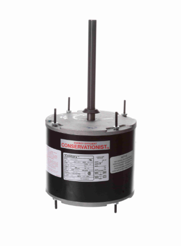 MOTOR 1/3 HP 208-230 V 1F 1075 RPM CW/CCW 48Y 60°C 1/2 X 6 PULGADAS BALERO CERRADO CONDENSADOR FE1036SC FE1036SC CENTURY