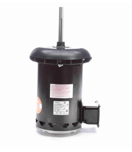 MOTOR 3/4 HP 200-230/460 V 3F 1140 RPM CW/CCW 48Y 70° C 5/8 X 4 PULGADAS BALERO SEMI CERRADO CONDENSADOR FC3076F FC3076F CENTURY