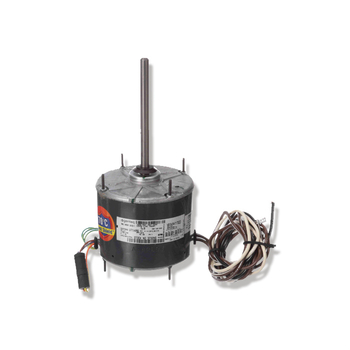 MOTOR 1/4 HP 230 V 1F 1075 RPM CW/CCW 48Y 70°C 1/2 X 6 1/2 PULGADAS BALERO CERRADO CONDENSADOR 3732HS 3732HS GENTEQ