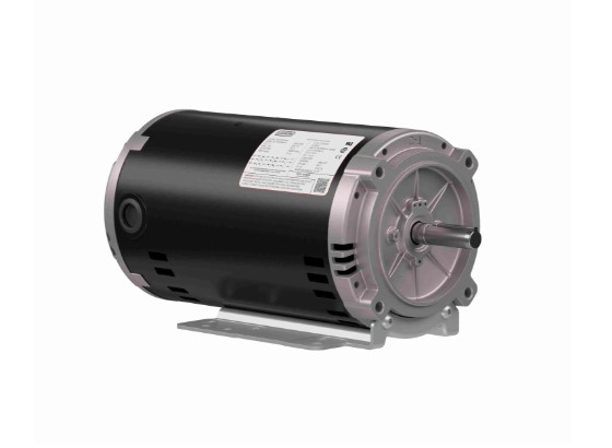 MOTOR 1 1/2 HP 230/460-190/380 V 3F 1725-1425 RPM CW/CCW 56HC 40°C 5/8 X 2 PULGADAS BALERO A PRUEBA DE GOTEO BASE RIGIDA FLEX-IN-1™ USO GENERAL 056T17D15850 FX32BK003 LEESON