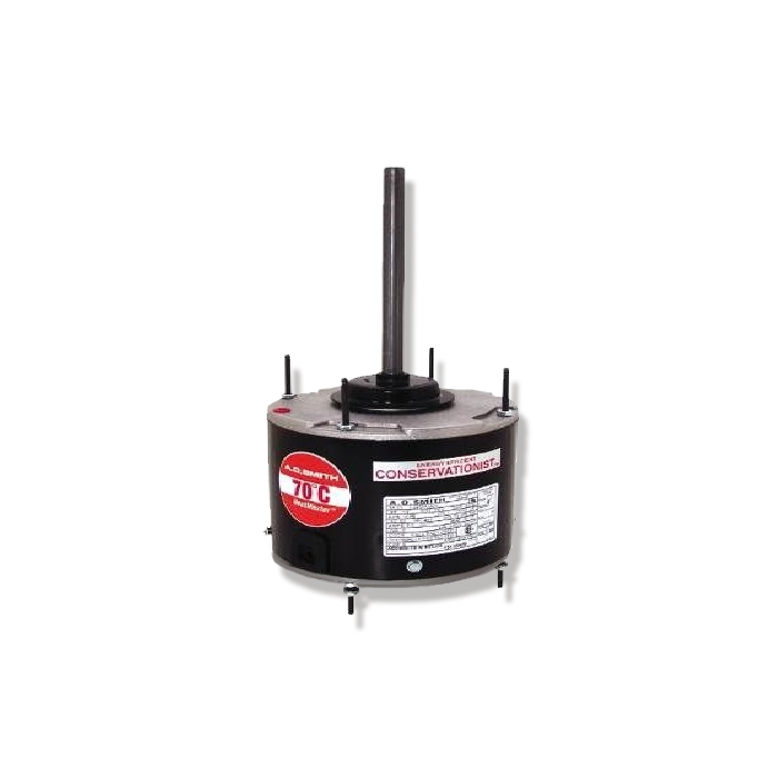 MOTOR 1/4 HP 230 V 1F 1075 RPM CW/CCW 48 70°C 1/2 X 6 1/2 PULGADAS BALERO CERRADO CONDENSADOR FE1026SF FE1026SF CENTURY