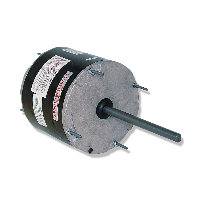 MOTOR 1/4 HP 460 V 1F 1075 RPM CW/CCW 48 70°C 1/2 X 6 1/2 PULGADAS BALERO CERRADO CONDENSADOR FEH1026SF FEH1026SF CENTURY