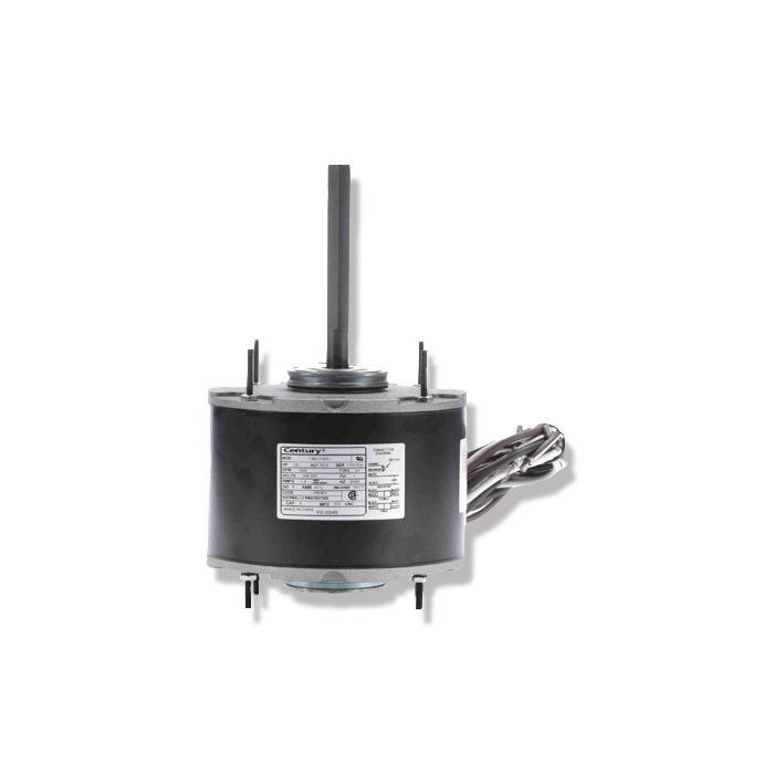 MOTOR 1/4 HP 230 V 1F 1625 RPM CW/CCW 48Y 40°C 1/2 X 5 PULGADAS BUJE SEMI CERRADO CONDENSADOR FS1024S FS1024S CENTURY