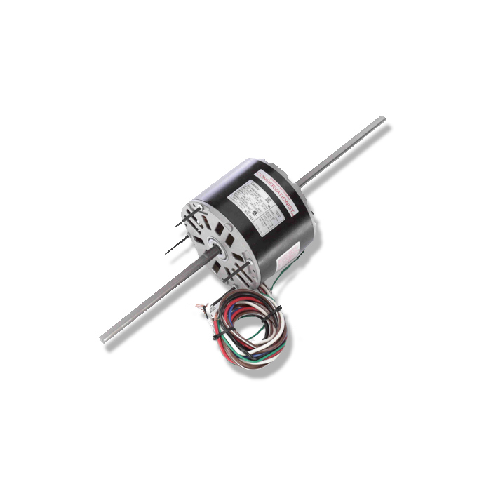 MOTOR 1/4 HP 115 V 1F 1625 RPM CCWLE 48Y 40°C 1/2 X 7 4/5 PULGADAS BUJE DOBLE FLECHA FAN AND COIL RA