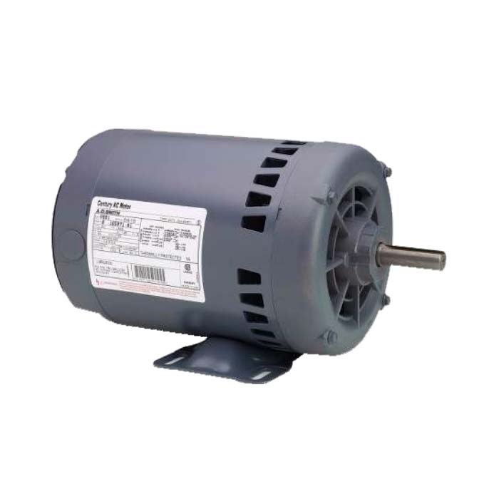 MOTOR 2 HP 460/200-230 V 3F 1725 RPM CCW/CW PA56HZ 40°C 7/8 X 2 1/3 PULGADAS BALERO A PRUEBA DE GOTEO BASE RIGIDA USO GENERAL H886L H886L CENTURY