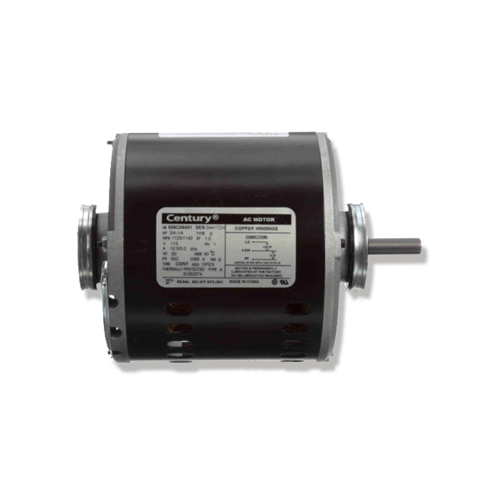 MOTOR 3/4-1/4 HP 115 V 1F 1140-1725 RPM CCWLE 56Z 40°C 1/2 X 1 1/2 PULGADAS BALERO 2 VELOCIDADES AIR